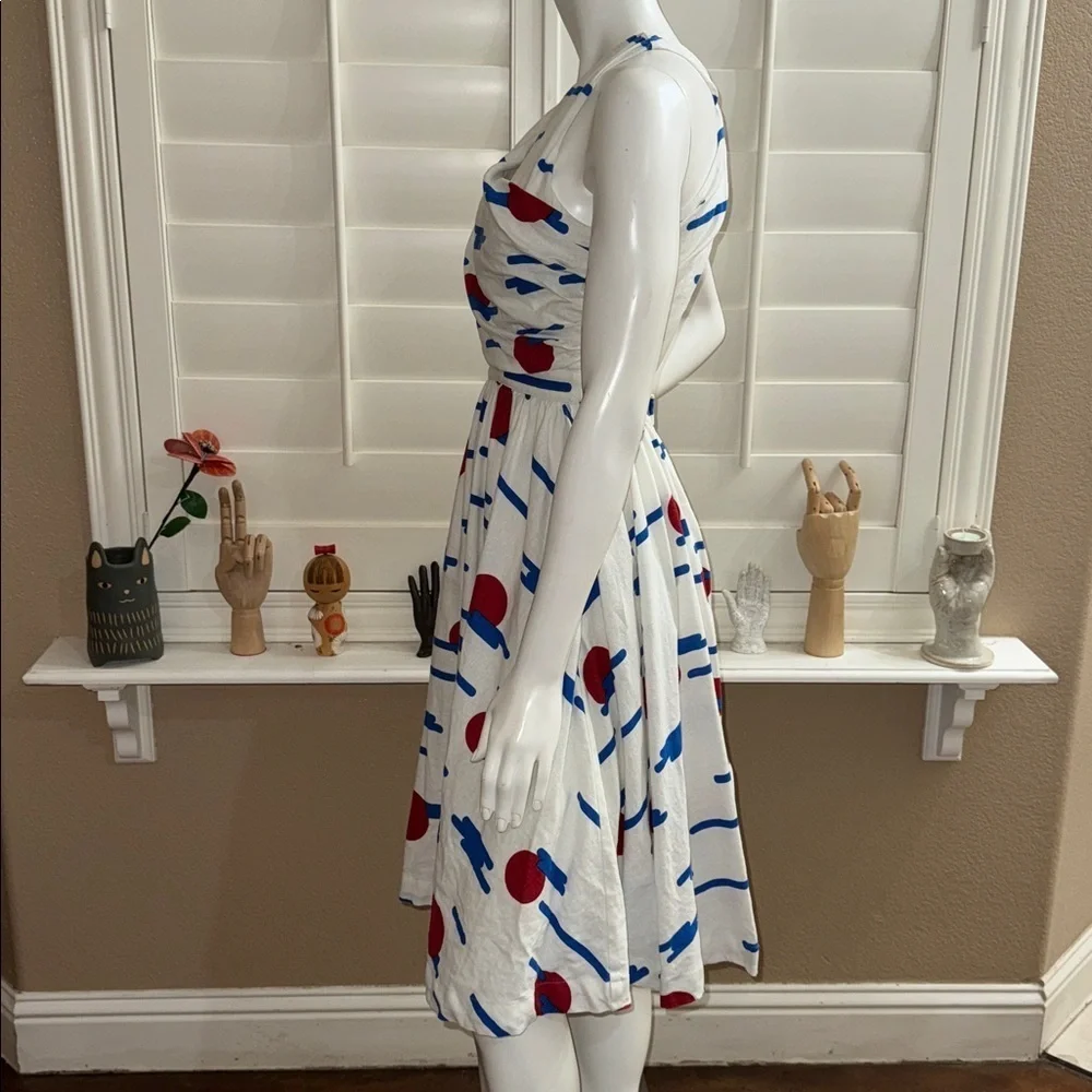ModCloth Sweet Sunrise Asymmetrical Wrap Midi Dress